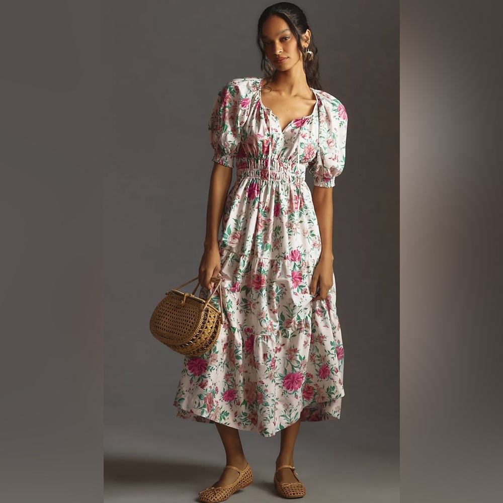 Anthropologie The Somerset Maxi Dress: Puff-Sleeve Edition